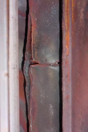 Cracked Heat Exchanger